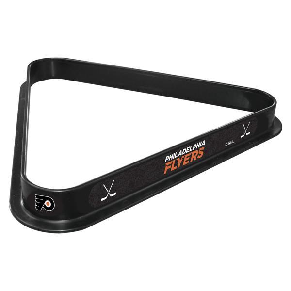 Philadelphia Flyers Billiard Triangle - Black - Durable Polypropylene - Officially Licensed - Made in the USA - Logo 2 