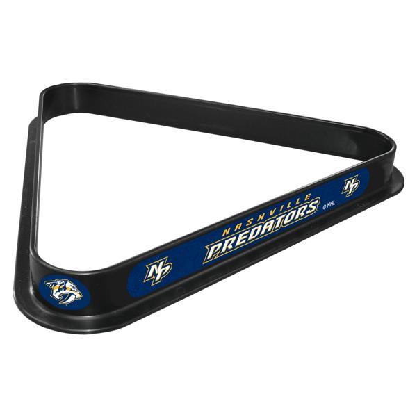 Nashville Predators Billiard Triangle - Black - Durable Polypropylene - Officially Licensed - Made in the USA 