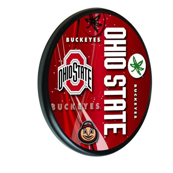 Ohio State University 13" Solid Wood Sign - Black - Officially Licensed - Made in USA 