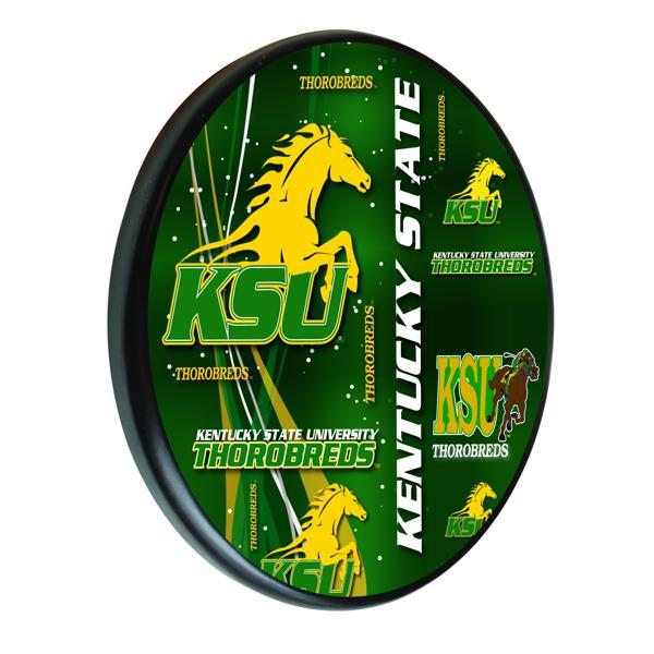 Kentucky State University 13" Solid Wood Sign - Black - Officially Licensed - Made in USA 
