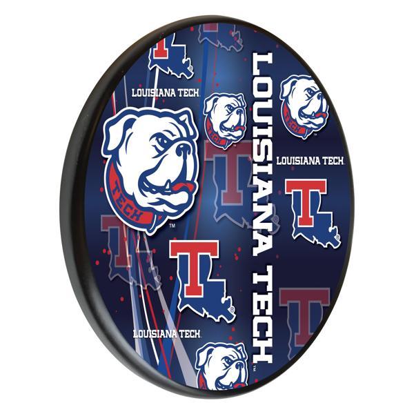 Louisiana Tech University 13" Solid Wood Sign - Black - Officially Licensed - Made in USA 