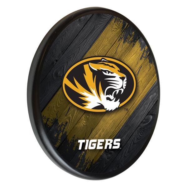 University of Missouri 13" Solid Wood Sign - Black - Officially Licensed - Made in USA 