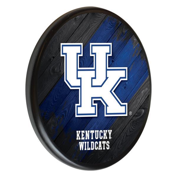 University of Kentucky 13" Solid Wood Sign - Black - Officially Licensed - Made in USA - Logo 1 