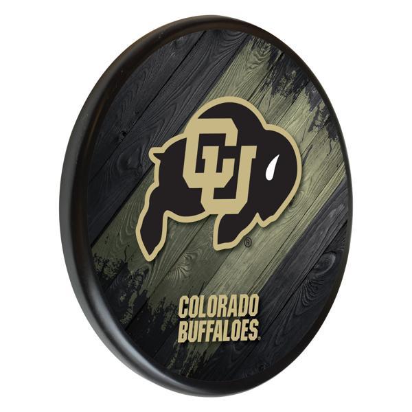 University of Colorado 13" Solid Wood Sign - Black - Officially Licensed - Made in USA 