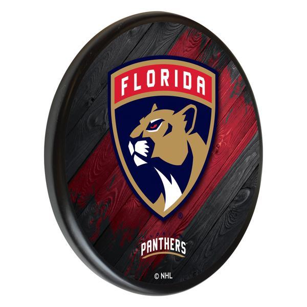 Florida Panthers 13" Solid Wood Sign - Black - Officially Licensed - Made in USA 