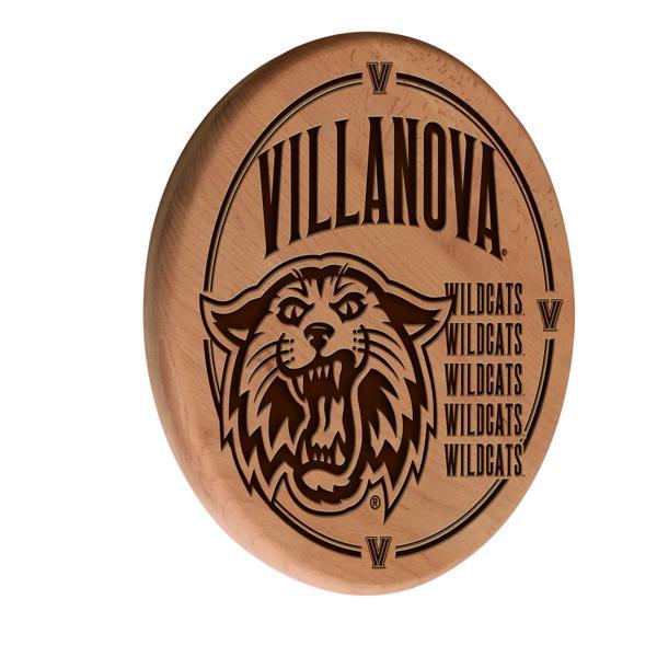 Villanova University Laser Engraved 13" Wood Sign - Natural - Officially Licensed 