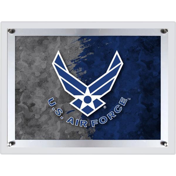 United States Air Force Backlit LED Sign - 14.5" x 12" - Officially Licensed - Vibrant Full Color Artwork 