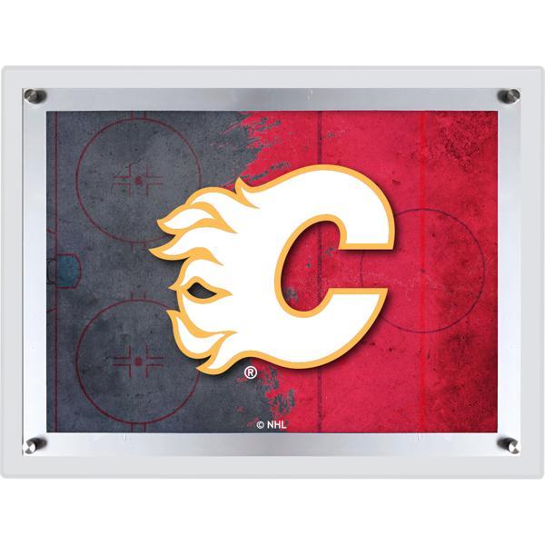 Calgary Flames Backlit LED Sign - 14.5" x 12" - Officially Licensed - Vibrant Full Color Artwork 