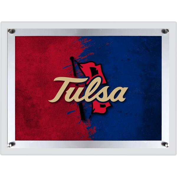 University of Tulsa Backlit LED Sign - 14.5" x 12" - Officially Licensed - Vibrant Full Color Artwork 