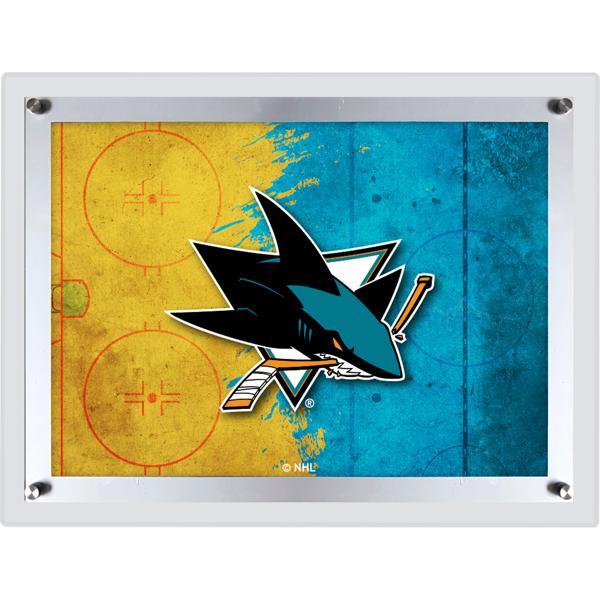 San Jose Sharks Backlit LED Sign - 14.5" x 12" - Officially Licensed - Vibrant Full Color Artwork 