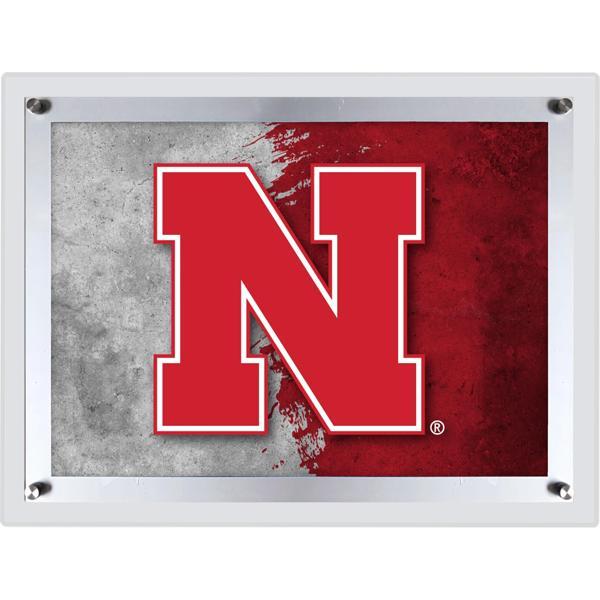 University of Nebraska Backlit LED Sign - 14.5" x 12" - Officially Licensed - Vibrant Full Color Artwork 