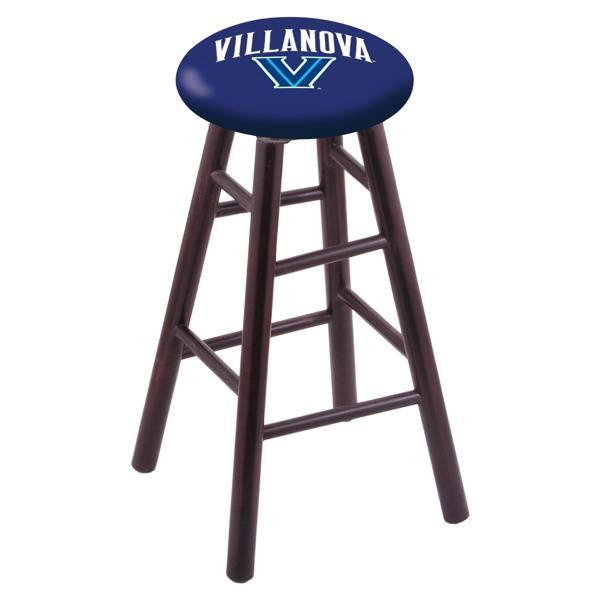 Villanova University 30" Bar Stool - Official Logo - Solid Wood - Commercial Grade Marine Vinyl 