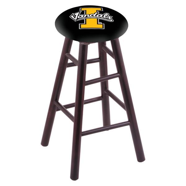 University of Idaho 30" Bar Stool - Official Logo - Solid Wood - Commercial Grade Marine Vinyl 