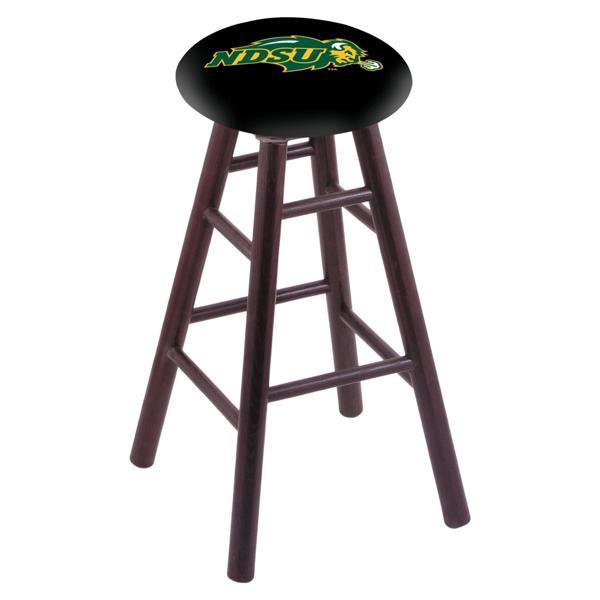 North Dakota State University Extra-Tall Bar Stool - 36" Seat Height - Commercial Grade Marine Vinyl - Logo 1 