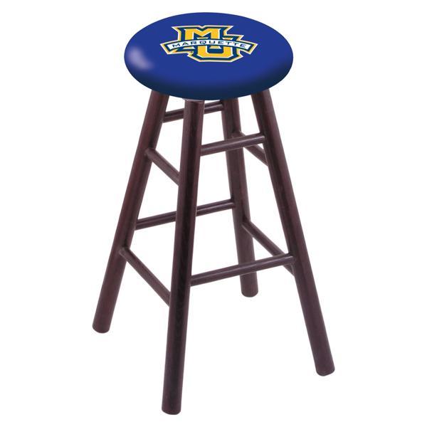 Marquette University Extra-Tall Bar Stool - 36" Seat Height - Commercial Grade Marine Vinyl 