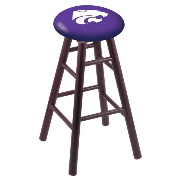 Kansas State University Extra-Tall Bar Stool - 36" Seat Height - Commercial Grade Marine Vinyl 