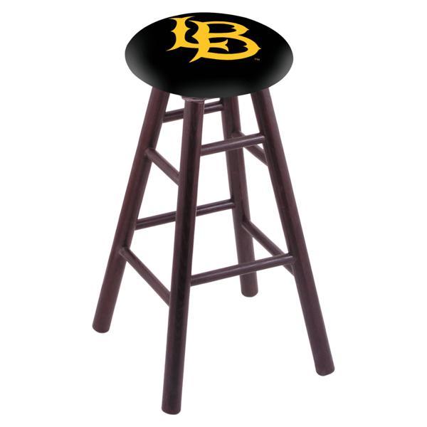Long Beach State University Extra-Tall Bar Stool - 36" Seat Height - Commercial Grade Marine Vinyl 
