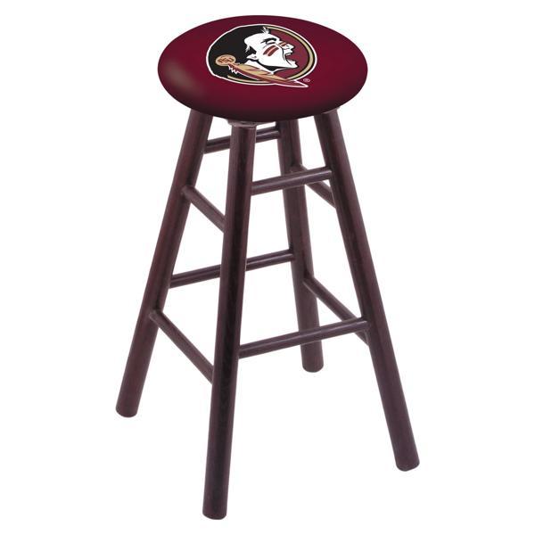 Florida State "Head" Extra-Tall Bar Stool - 36" Seat Height - Commercial Grade Marine Vinyl - Logo 3 