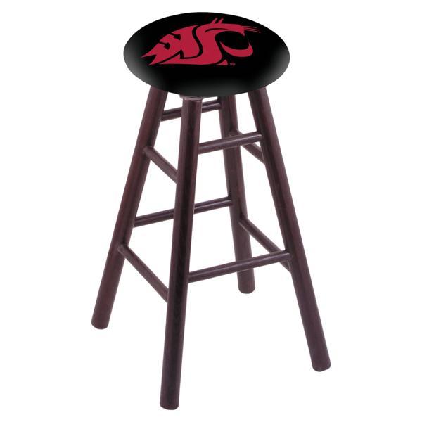 Washington State University Extra-Tall Bar Stool - 36" Seat Height - Commercial Grade Marine Vinyl 