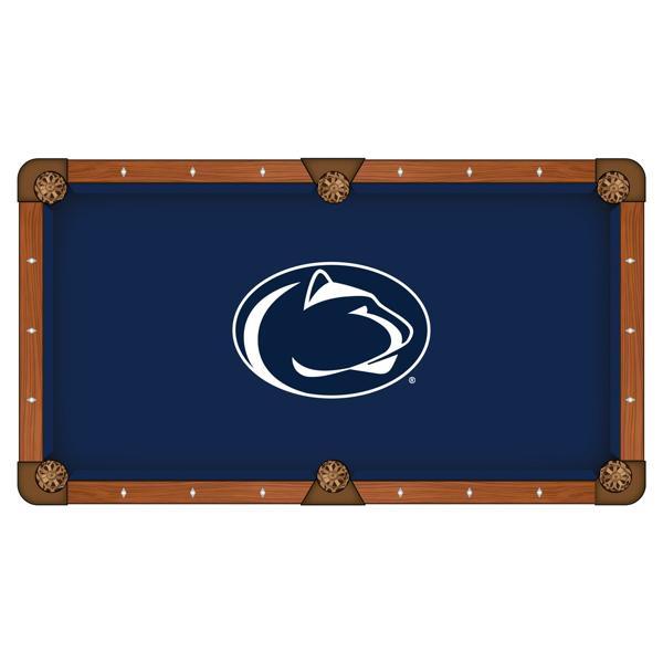 Pennsylvania State University Hainsworth Pool Table Cloth - Officially Licensed Logo - Worsted Cloth 