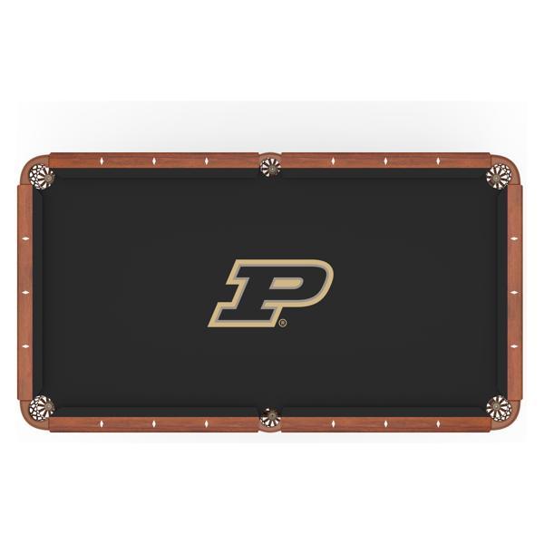 Purdue Hainsworth Pool Table Cloth - Officially Licensed Logo - Worsted Cloth 