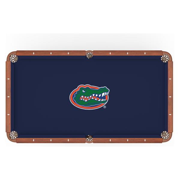 University of Florida Hainsworth Pool Table Cloth - Officially Licensed Logo - Worsted Cloth 