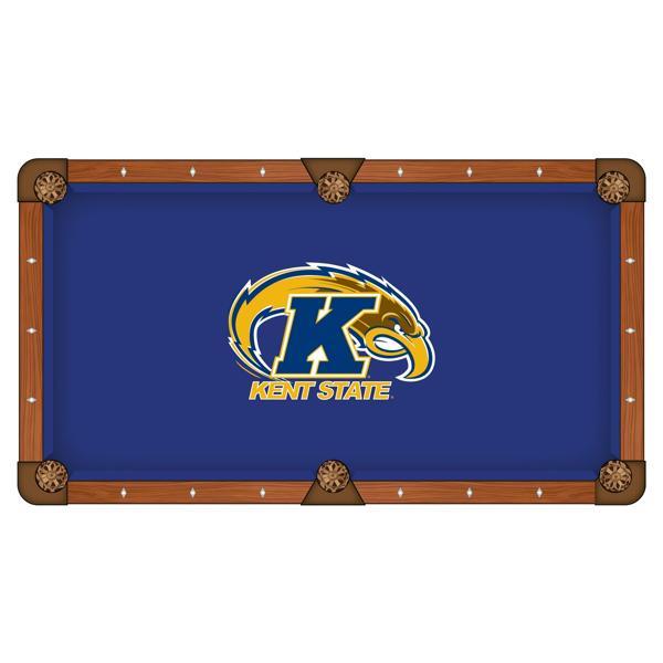 Kent State University Hainsworth Pool Table Cloth - Officially Licensed Logo - Worsted Cloth 