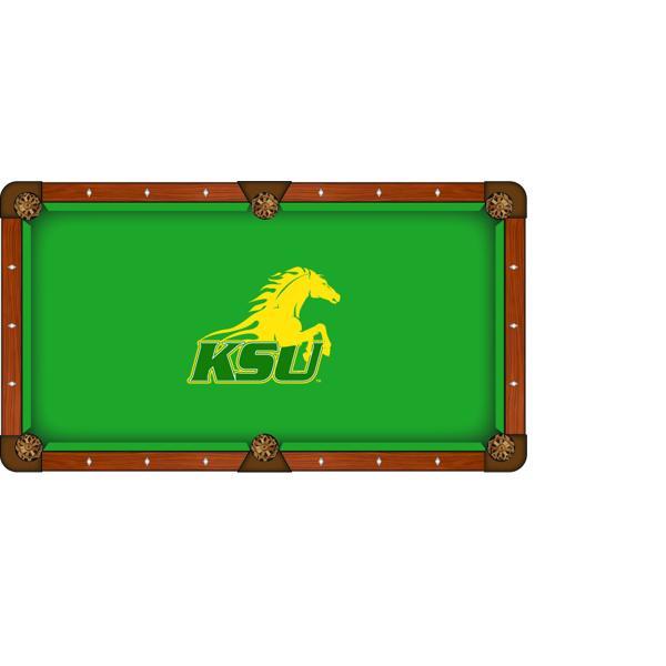Kentucky State University Hainsworth Pool Table Cloth - Officially Licensed Logo - Worsted Cloth 