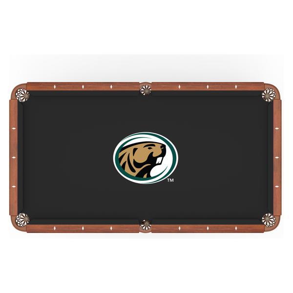 Bemidji State University Hainsworth Pool Table Cloth - Officially Licensed Logo - Worsted Cloth 