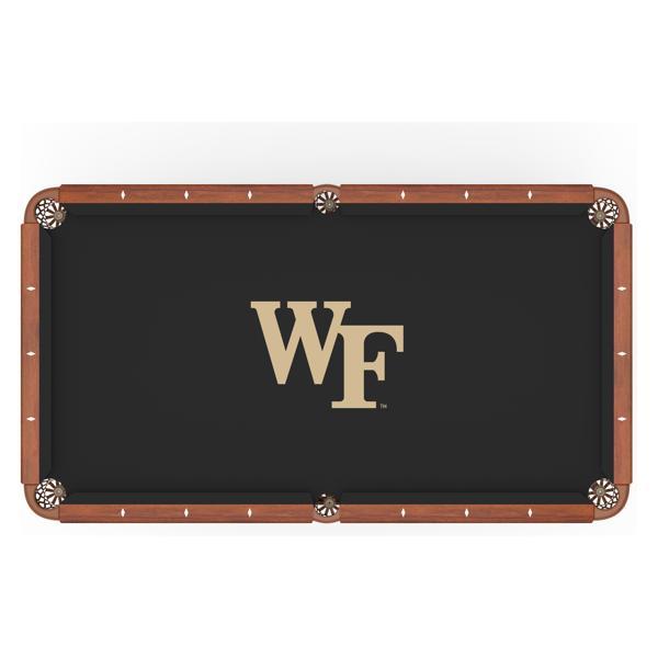 Wake Forest University Hainsworth Pool Table Cloth - Officially Licensed Logo - Worsted Cloth 