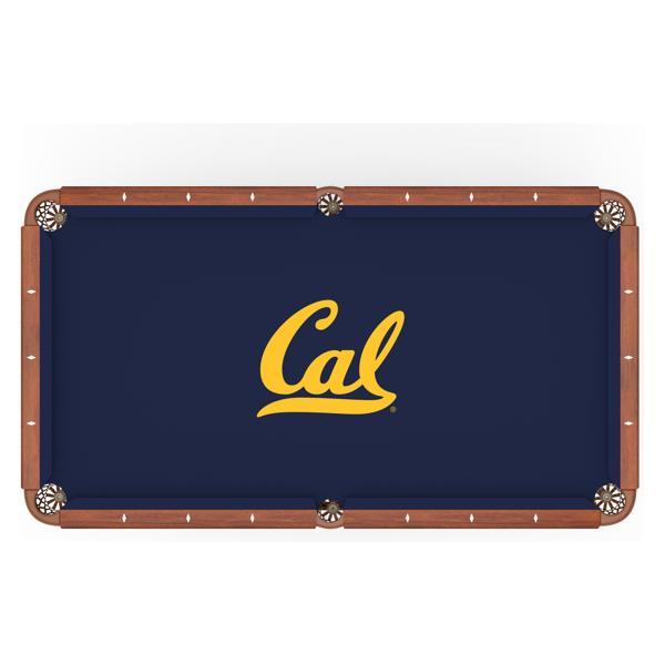 University of California Hainsworth Pool Table Cloth - Officially Licensed Logo - Worsted Cloth 