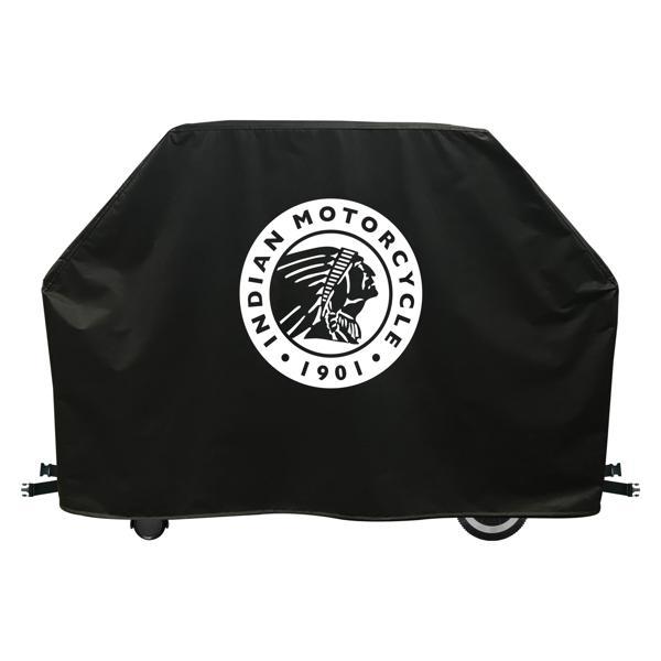 Indian Motorcycle Grill Cover - Black Marine Grade Vinyl - Officially Licensed - UV Resistant - Made in USA - Logo 2 