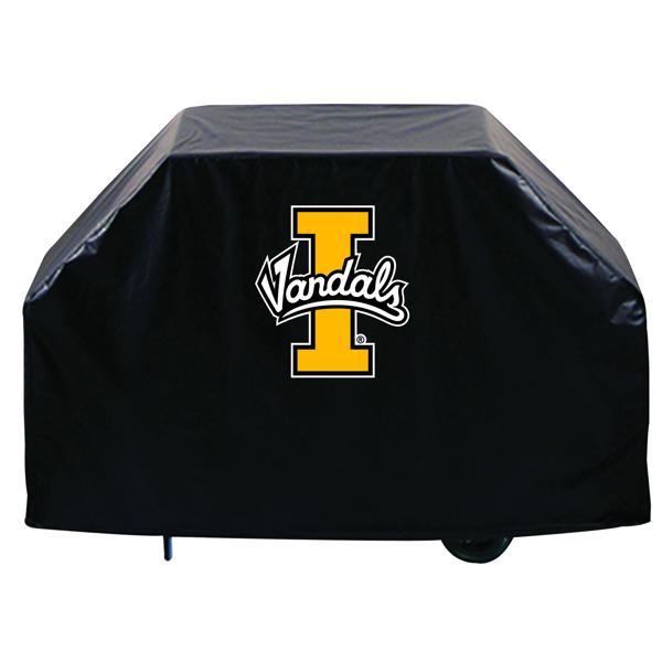 University of Idaho Grill Cover - Black Marine Grade Vinyl - Officially Licensed - UV Resistant - Made in USA 