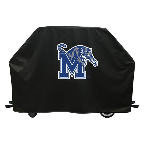 University of Memphis Grill Cover - Black Marine Grade Vinyl - Officially Licensed - UV Resistant - Made in USA 