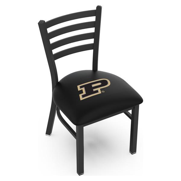 Purdue Chair - Black Wrinkle Finish - 18" Seat Height - Commercial Grade Vinyl 