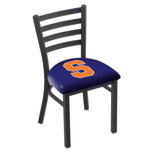 Syracuse University Chair - Black Wrinkle Finish - 18" Seat Height - Commercial Grade Vinyl 
