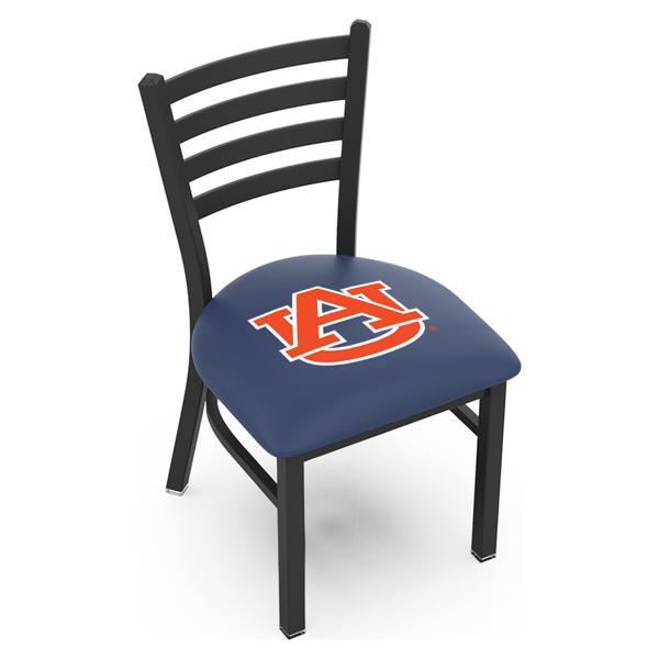 Auburn University Chair - Black Wrinkle Finish - 18" Seat Height - Commercial Grade Vinyl 