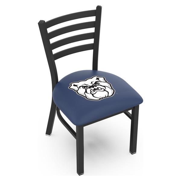 Butler Chair - Black Wrinkle Finish - 18" Seat Height - Commercial Grade Vinyl 