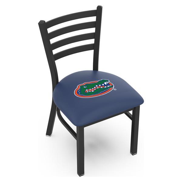 University of Florida Chair - Black Wrinkle Finish - 18" Seat Height - Commercial Grade Vinyl 