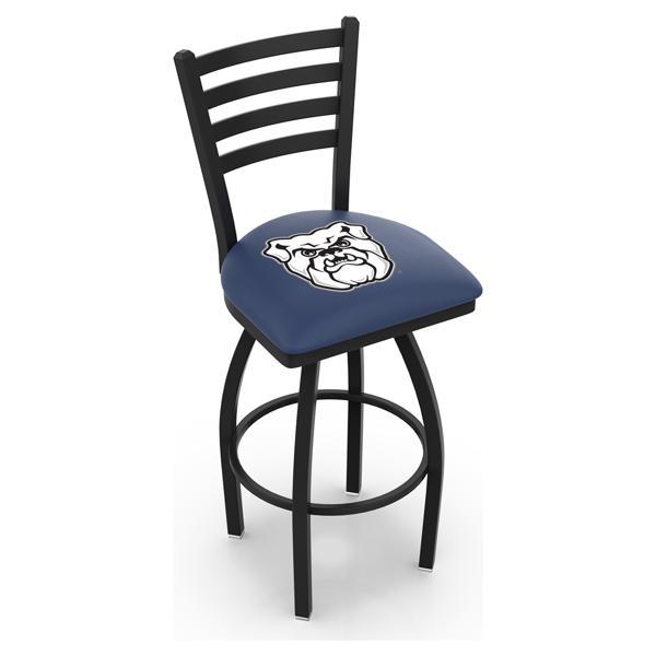 Butler Swivel Counter Stool - 25" Seat Height - Black Wrinkle Finish 